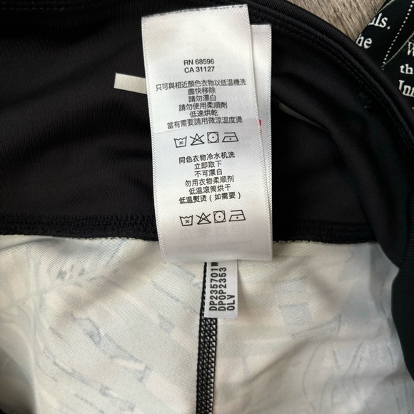 DKNY Sport Troptext Print High-Rise 7/8 Leggings, Med, EUC - Picture 10 of 11